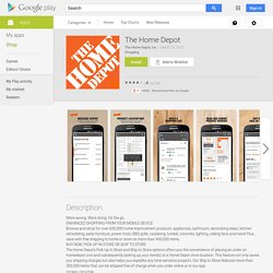 The Home Depot - Android Apps on Google Play