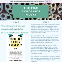 Maggie: Film Scholar's Toolkit