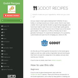 Godot Recipes