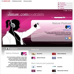 Home : Nature Podcasts