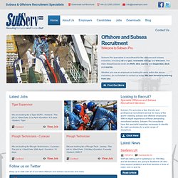 Offshore and Subsea Recruitment