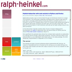 Home Ralph Heinkel