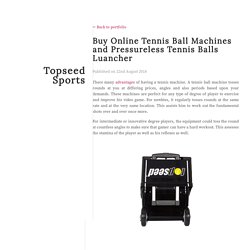 Cheap tennis ball machine with advanced technology
