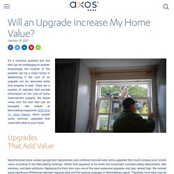 Home Upgrades: Will They Increase Your Home Value?