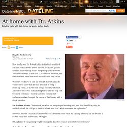 At home with Dr. Atkins - Dateline NBC