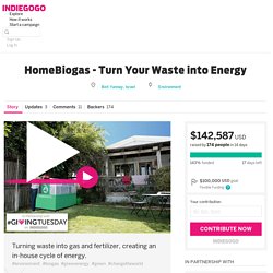 HomeBiogas - Turn Your Waste into Energy