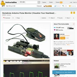 Homebrew Arduino Pulse Monitor (Visualize Your Heartbeat)