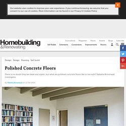 Polished Concrete Floors - Homebuilding & Renovating
