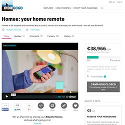 Homee: your home remote