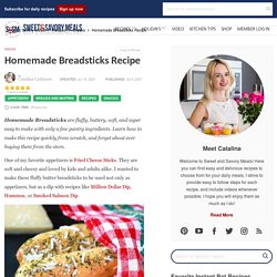Homemade Breadsticks Recipe