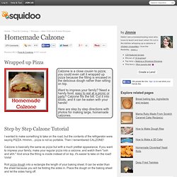 Homemade Calzone