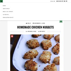 Homemade Chicken Nuggets - Recipes from a Normal Mum