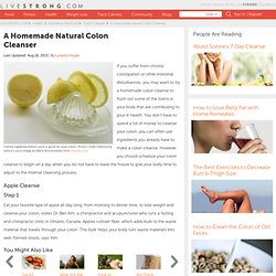 A Homemade Natural Colon Cleanser