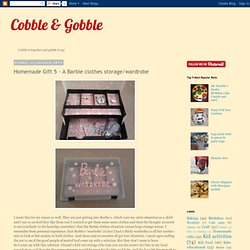 Barbie Clothes Storage Box