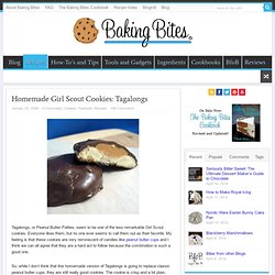 Homemade Girl Scout Cookies: Tagalongs & Baking Bites