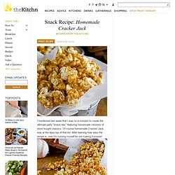 Snack Recipe: Homemade Cracker Jack Recipes from The Kitchn