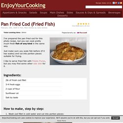 My Homemade Food Recipes & Tips @EnjoyYourCooking.com