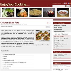 Chicken Liver Pate Recipe