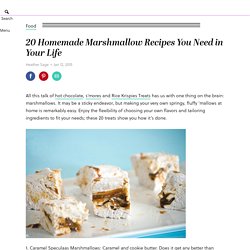 20 Homemade Marshmallow Recipes You Need in Your Life