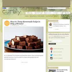 DIY Design Community « Keywords: fudge, recipe, Kitchen, curbly-original