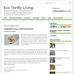 Homemade Dolly Mixture Recipe ~ Eco Thrifty Living