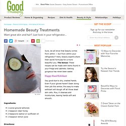 Homemade Beauty Products - Natural Beauty Product Recipes