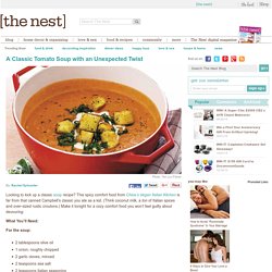 Homemade Spicy Tomato Soup Recipe