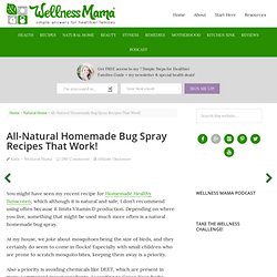 Homemade Bug Spray Recipes That Work!