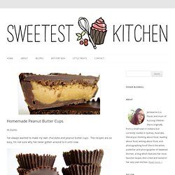 Blog Archive » Homemade Peanut Butter Cups