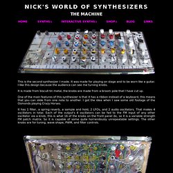 Homemade synthesizer