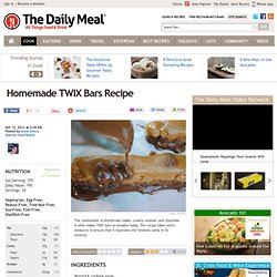 Homemade TWIX Bars Recipe