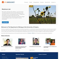 UVA Biology Department