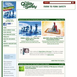 Homepage - Food Quality & Safety