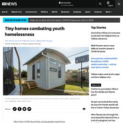 Tiny homes combating youth homelessness