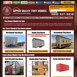 Tiny Homes For Sale and Listed for You to View From Tiny House Builder