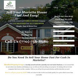 We Buy Homes Quickly In Marietta - We'll Buy Your House Now With Cash
