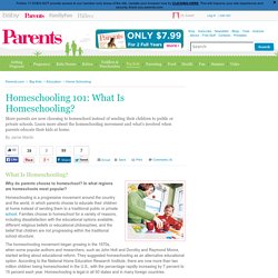 Homeschooling 101: What Is Homeschooling?