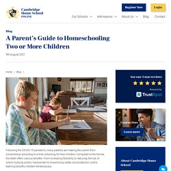 A Parent’s Guide to Homeschooling Two or More Children