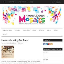 Homeschooling For Free