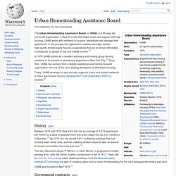 Urban Homesteading Assistance Board