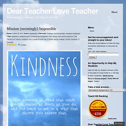 Dear Teacher/Love Teacher