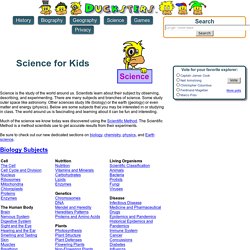 Homework Help: Science for Kids