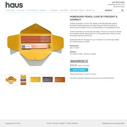 HAUS - Homework Pencil Case by Present & Correct