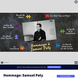 Hommage: Samuel Paty by M. Rougier on Genially