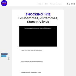 Les hommes, les femmes, Mars et Vénus
