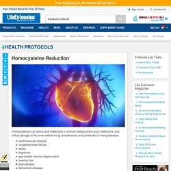 Homocysteine Reduction
