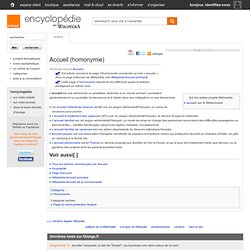 Article sur Accueil - Orange Encyclopédie par Wikipédia