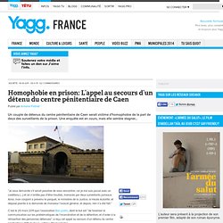Homophobie en prison: L'appel au secours d'un détenu du centre pénitentiaire de Caen