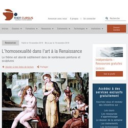 L'homosexualité dans l'art à la Renaissance - Thot Cursus