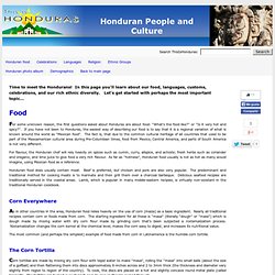 Honduran People and Culture